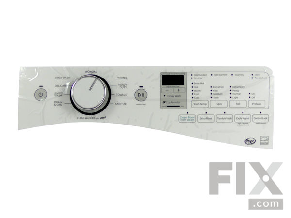 11703030-1-M-Whirlpool-W10750479-Control Panel - White