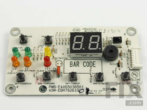 11710668-1-M-LG-EBR76261901-PCB ASSEMBLY,DISPLAY