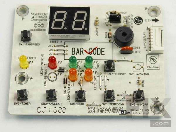 11710798-1-M-LG-EBR77280802-PCB ASSEMBLY,DISPLAY