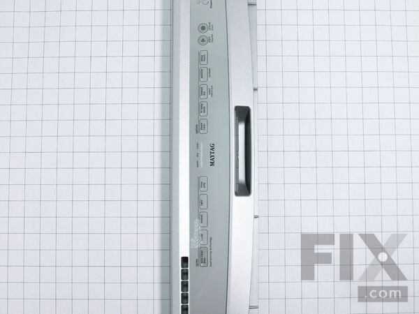 11723003-1-M-Whirlpool-W10811151-Control Panel with Touchpad - Universal Silver