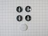 Knob Bezel – Part Number: W10813558