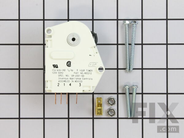 11723171-1-M-Whirlpool-W10822278-Defrost Timer
