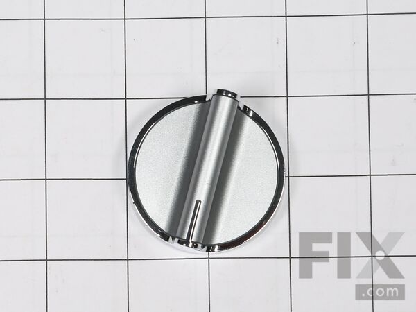 11726205-1-M-Whirlpool-W10828837-Knob - Stainless Steel