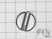 Knob - Stainless Steel – Part Number: W10828837
