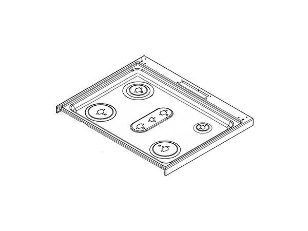 11726614-1-M-Frigidaire-809020402-MAIN TOP,STAINLESS