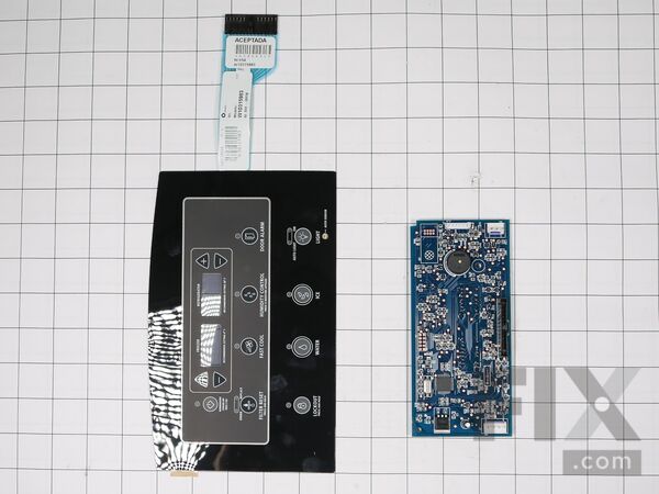 11731474-1-M-Whirlpool-W10860143-Dispenser Control Board with Touchpad - Black