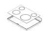 Assembly FRAME COOK TOP;NE59 – Part Number: DG94-00735P