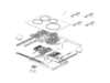 Assembly COOKTOP;NE58K9560WS – Part Number: DG94-01345A