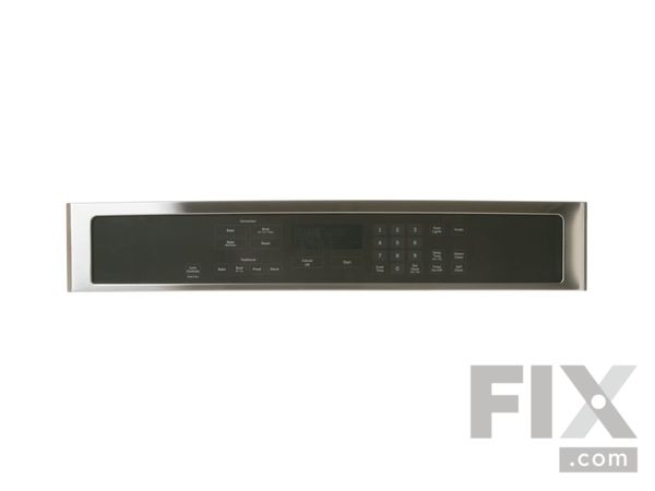 11736442-1-M-GE-WB56X25733- CONTROL PANEL GLASS Assembly