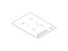 GLASS MAINTOP W/TRM Assembly – Part Number: WB62X25704