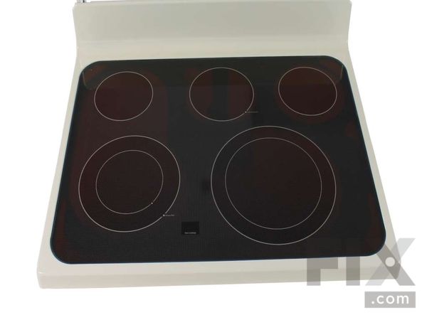 11736533-1-M-GE-WB62X25970-RANGETOP GLASS Assembly (BQ)