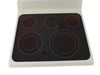 11736533-2-S-GE-WB62X25970-RANGETOP GLASS Assembly (BQ)
