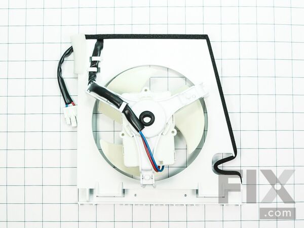 11737116-1-M-GE-WR60X25786-Refrigerator Condenser Fan Motor Assembly