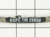 11740616-2-S-Whirlpool-WP28808-V-Style Drive Belt (32.5 inches long)