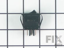 Range Hood Exhaust Switch (Black) – Part Number: WP3147265