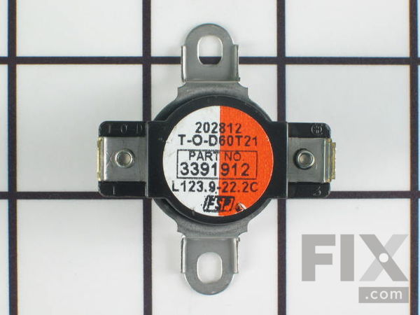 11741455-1-M-Whirlpool-WP3391912-Dryer High Limit Thermostat 255f