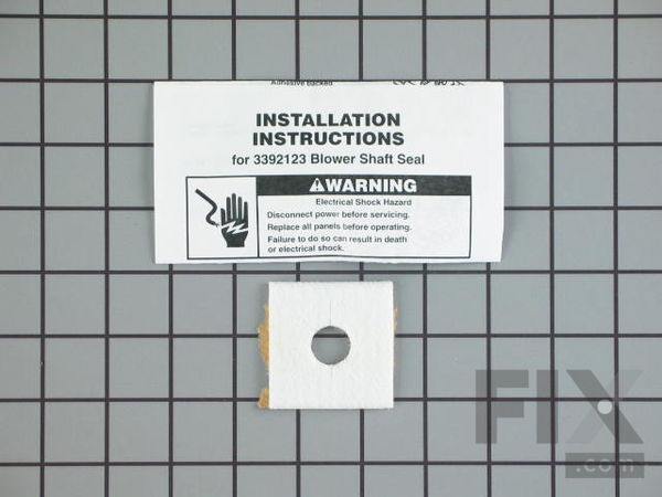 11741465-1-M-Whirlpool-WP3394196-Blower Motor Shaft Seal