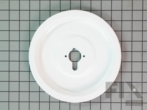 11741743-1-M-Whirlpool-WP3424F031-81-Range White Drip Bowl (9 Inch)