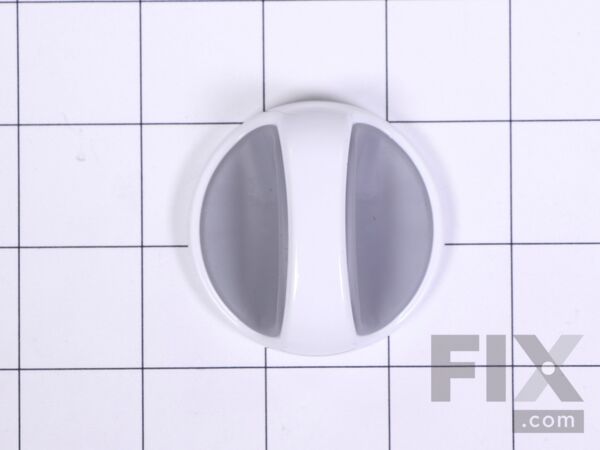 11742036-1-M-Whirlpool-WP3950715-Timer Knob - White & Gray