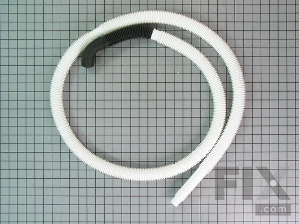 11742254-1-M-Whirlpool-WP40053901-Drain Hose with Rubber Elbow