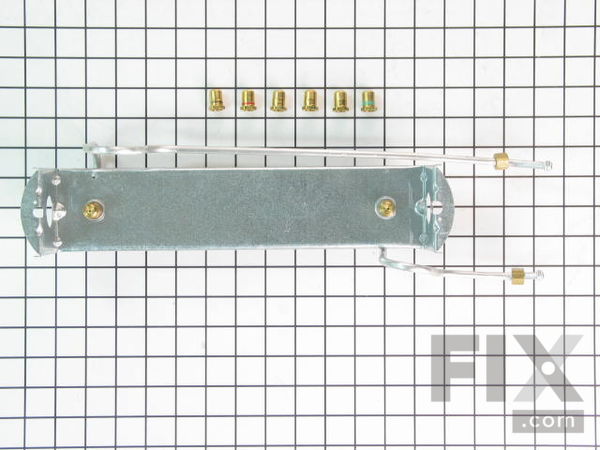 11742989-1-M-Whirlpool-WP5787M051-60-Burner Orifice Fitting Assembly (Left Side)