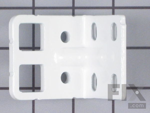 11743115-1-M-Whirlpool-WP61001918-Lower Door Hinge Bracket - white