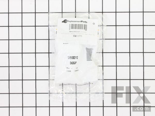 11743131-1-M-Whirlpool-WP61002112-Shelf Retainer Bar End Cap