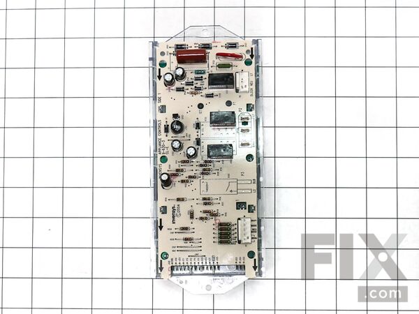 11743399-1-M-Whirlpool-WP6610449-Electronic Control Board w/Overlay