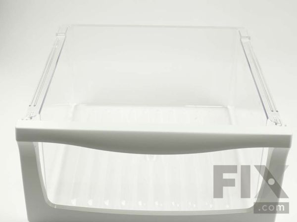 11743645-1-M-Whirlpool-WP67005915-Crisper Pan - Clear/White
