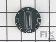 Range Burner Knob – Part Number: WP71002187
