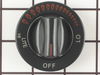 11743973-1-S-Whirlpool-WP74001253-Range Top Burner Knob (Black)