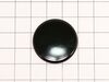 Burner Cap - Black - Right Rear & Left Front – Part Number: WP74007415