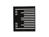 11744594-3-S-Whirlpool-WP7518P118-60-Single Burner Grate - Black