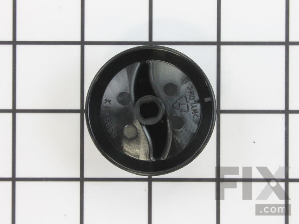 11744712-1-M-Whirlpool-WP7737P193-60-Range Burner Control Knob (Black)