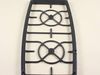 Double Burner Grate - Black – Part Number: WP8285876CB