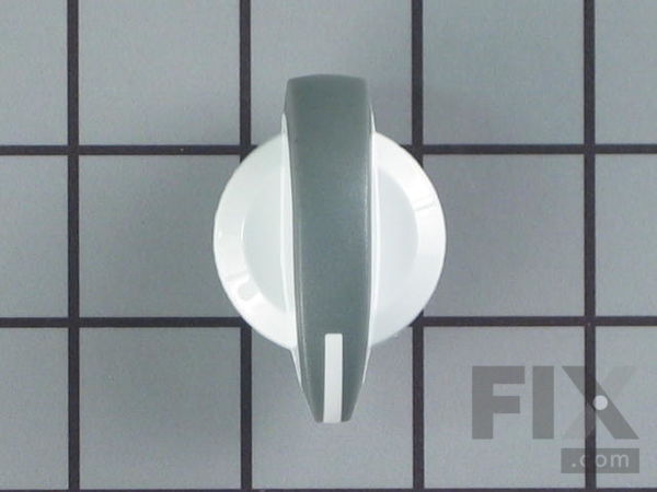11746592-1-M-Whirlpool-WP8565944-Knob - White/Grey