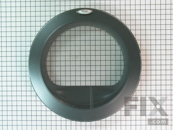11746674-1-M-Whirlpool-WP8572962- DOOR ASM-OUTER, White GR