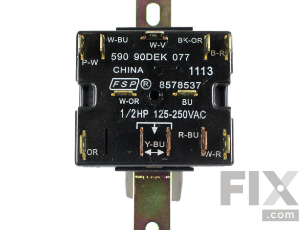 11746774-1-M-Whirlpool-WP8578537-Switch, Rotary