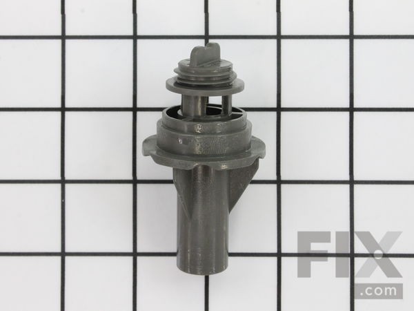 11748138-1-M-Whirlpool-WPW10077898-Dishwasher Lower Spray Arm Hub Gray