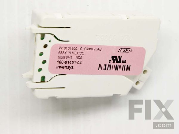 11748272-1-M-Whirlpool-WPW10104800-Electronic Control Board