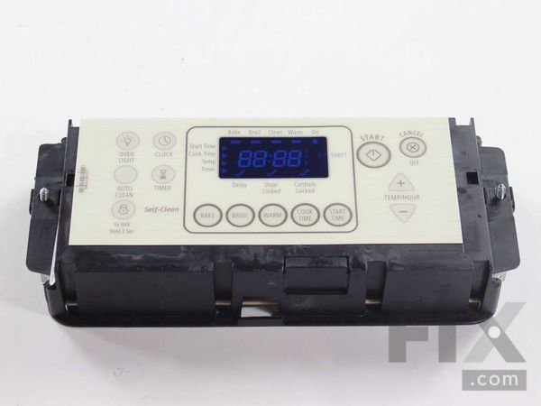 11748414-1-M-Whirlpool-WPW10114378-Control Board with Overlay - Biscuit