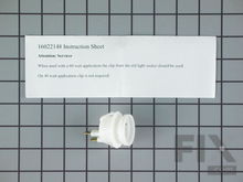 Refrigerator Light Socket – Part Number: WPW10119935