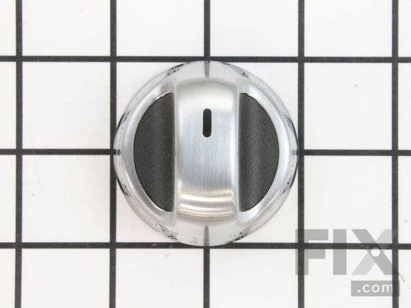 11749166-1-M-Whirlpool-WPW10156260-Knob - Stainless Steel - LF, LR and RR