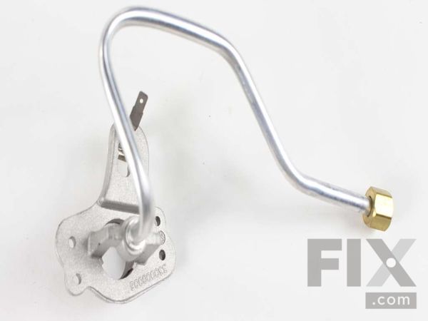 11749483-1-M-Whirlpool-WPW10170345-Burner Tube with Orifice - Right Front