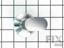 Knob - Stainless Steel – Part Number: WPW10175692