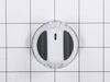 Burner Knob (White/Grey) – Part Number: WPW10193253