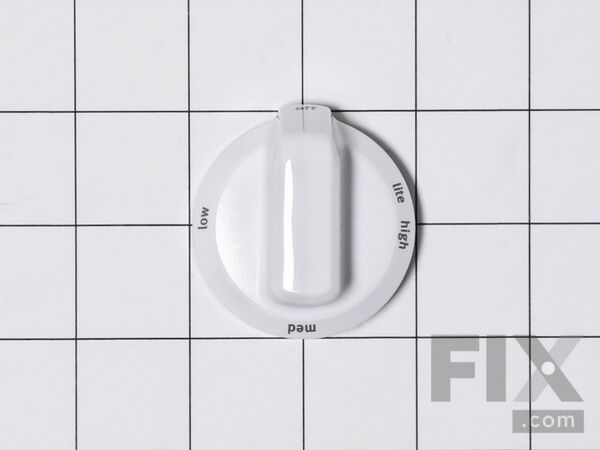 11750183-1-M-Whirlpool-WPW10200192-Knob - White