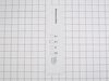 Ice Maker Overlay – Part Number: WPW10282108
