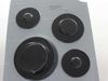 11752380-2-S-Whirlpool-WPW10299233-Black Burner Cap Kit