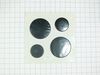 Burner Cap Kit - Black – Part Number: WPW10300347